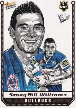 2007 Select Champions - Sketch Cards #SK3 Sonny Bill Williams Front